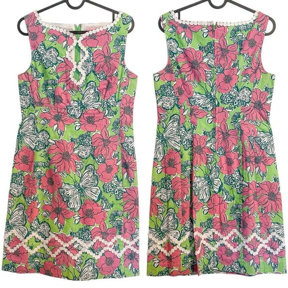 Lilly Pulitzer Adelson Bloomin Cacoonin Shift Dress 4 - Picture 1 of 5